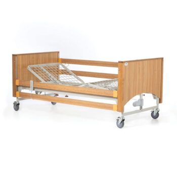 altspb oak lomond standard profiling bed including bed rails oak