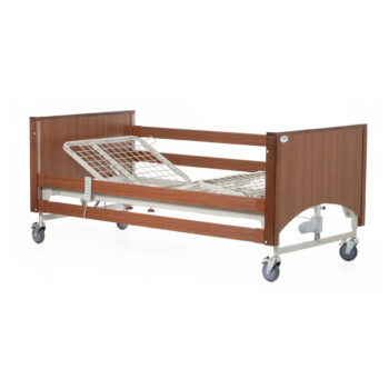 lomond standard profiling bed including bed rails