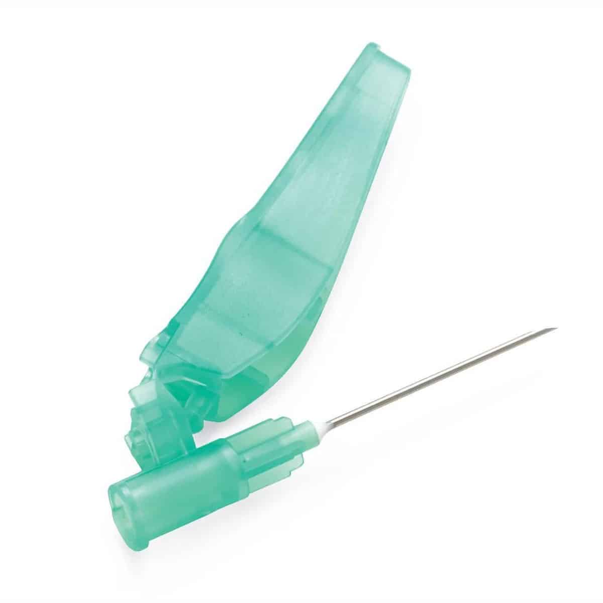 bn2105 safety needles 21g 2 pack of 100 green