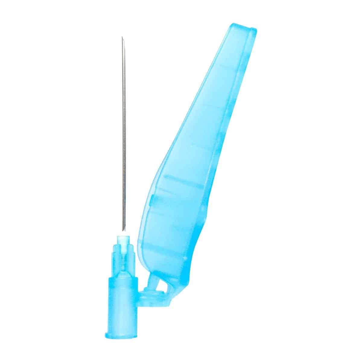 bn2315 safety needles 23g 1.5 pack of 100 blue