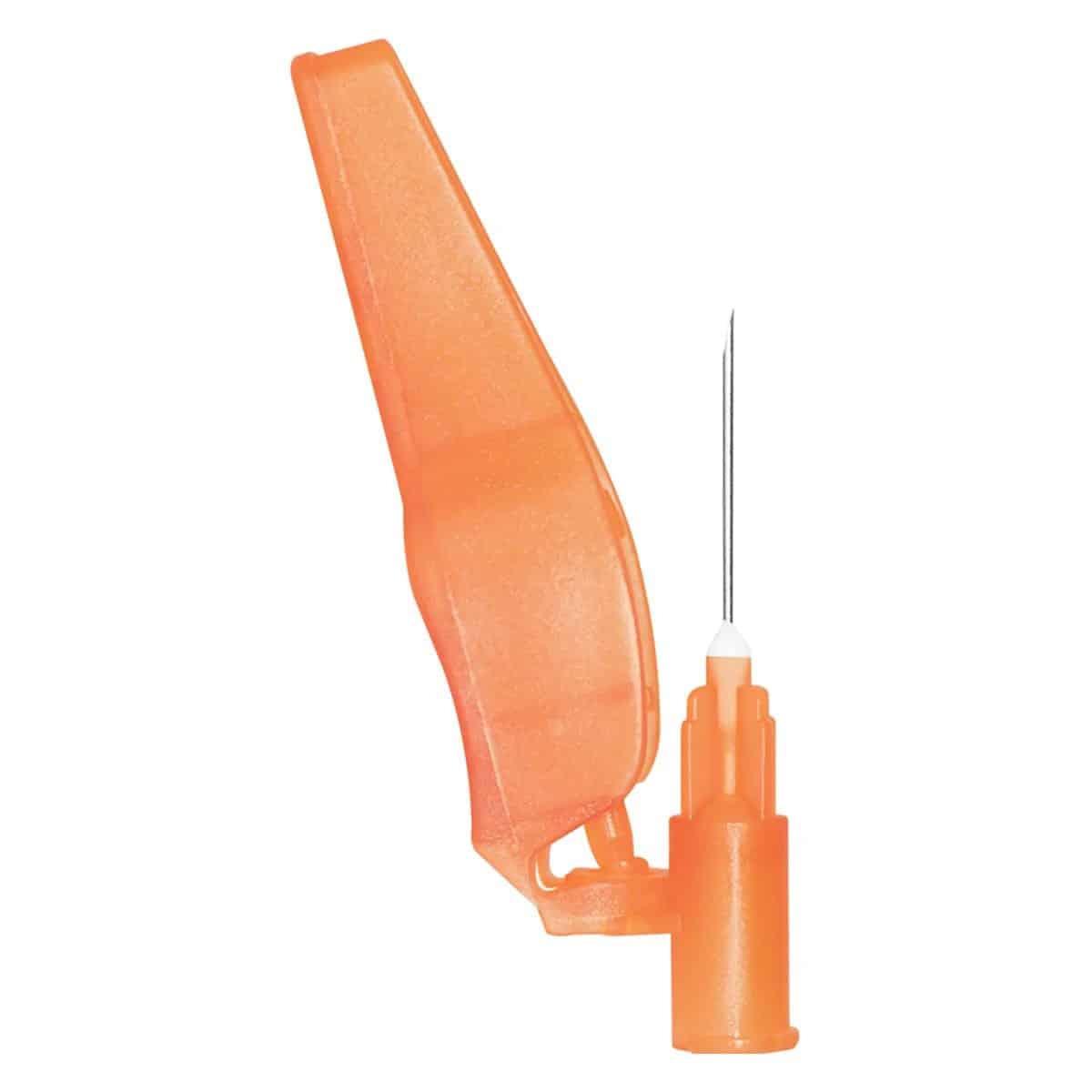 bn2558 safety needles 25g 0.6255 pack of 100 orange