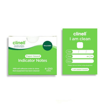 clincnp clinell clean indicator range green pad