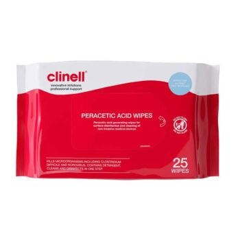clincs25 clinell peracetic acid wipes