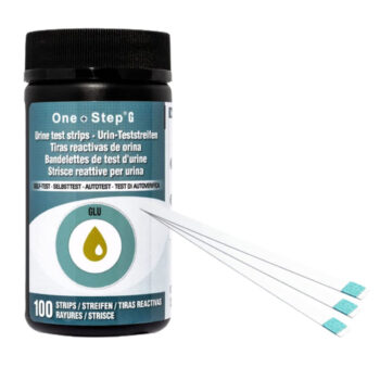 dguts100 diabetes glucose test strip kits 100 strip bottle pack