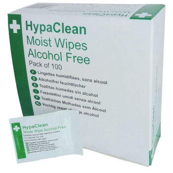 famwaf moist wipes for first aid alcohol free
