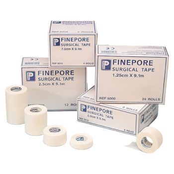 fp125 finepore surgical tape 1.25cm width pack of 24