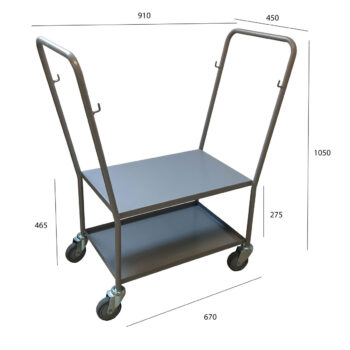 lhbt laundry hamper trolley dimensions