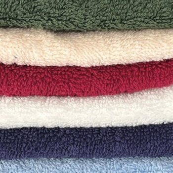 long life knitted towels