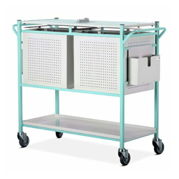 mr410 medical records trolleys large 1240x522x1056mm