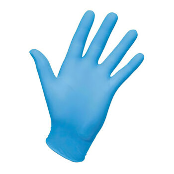 pfvgb2c blue powder free vinyl gloves
