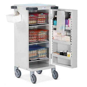 ptshsbbp6 bristol maid mds drugs trolley single door 4 6 or 9 frames