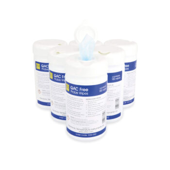 pwt1 antibacterial probe wipes 1 tub x 180 wipes
