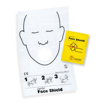 resusfs1 laerdal face shields pack of 10