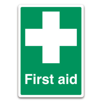 scs2003 first aid sign
