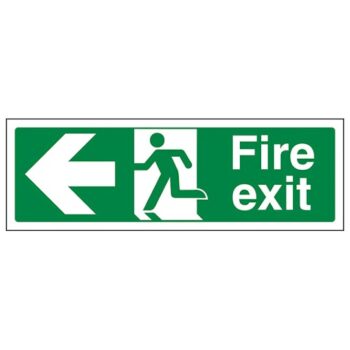 fire exit sign