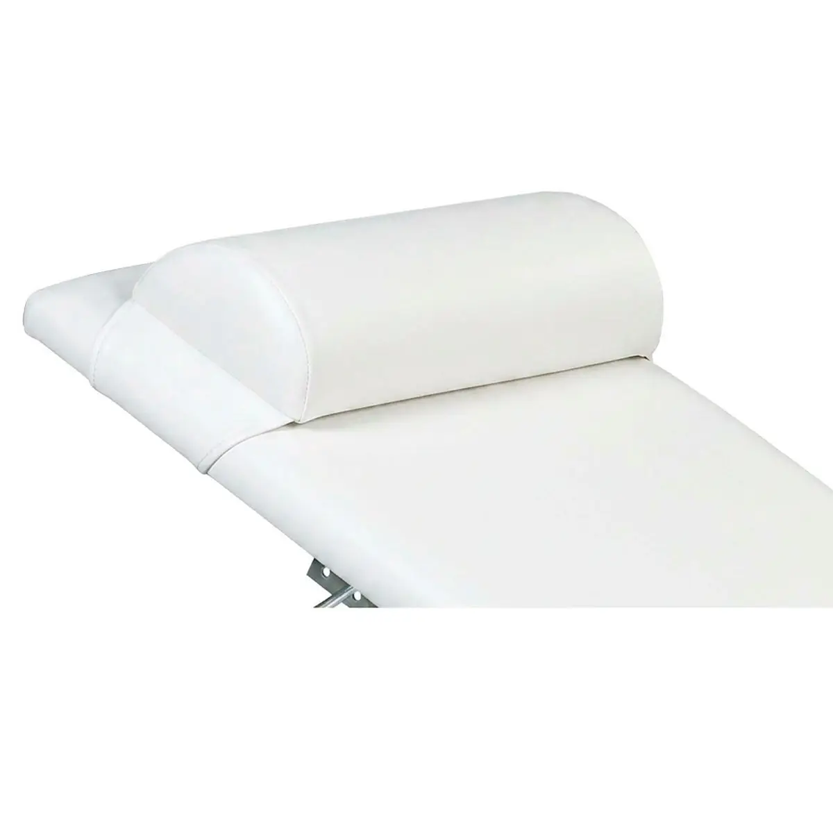 practitioner couch head pillow white