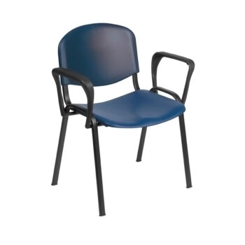 sfvcha visitor chairs with arms blue