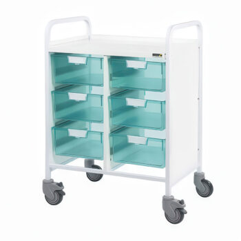sfvt606 vista 60 trolley 6 double trays