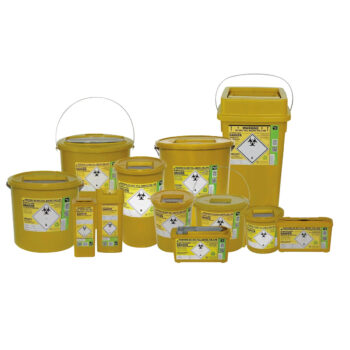 sharps yellow sharps disposal boxes various sizes