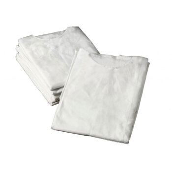 shroudpn shroud white cotton plain neck adult