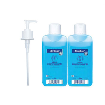 sterp sterillium hand sanitiser pump