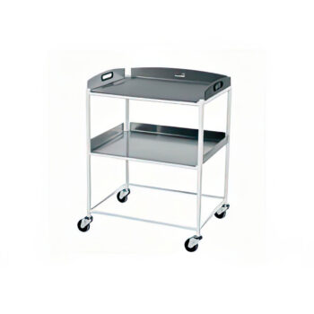 sunflower dressing trolleys stainless steel trays v04
