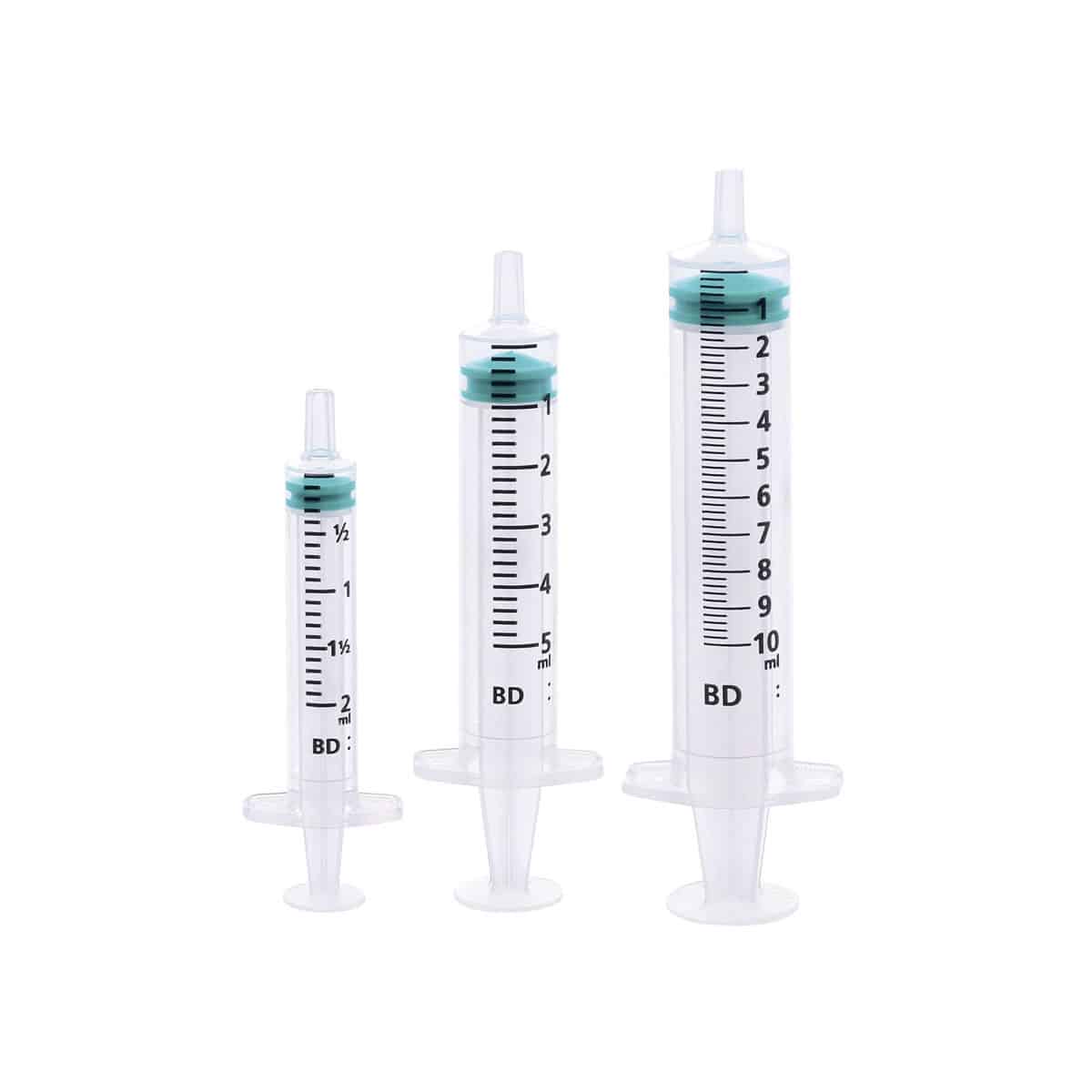 syr10pp bd plastipack hypodermic syringes catheter tip centre