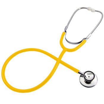 tytdhy dual head stethoscope yellow