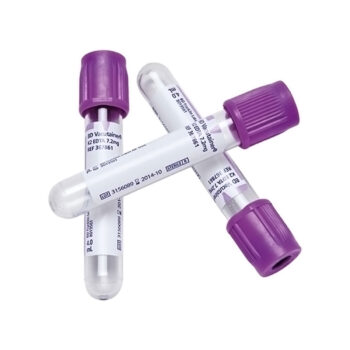 vacut367838 vacutainer tube k2edta purple cap pk100 367838