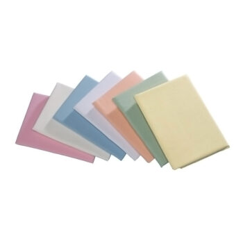 vcpcfswt polycotton bedding white single flat sheet