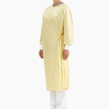 wrig washable isolation gown with long sleeves single
