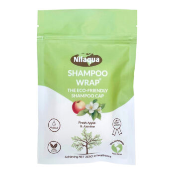 wswaj rinse free shampoo wrap apple and jasmine